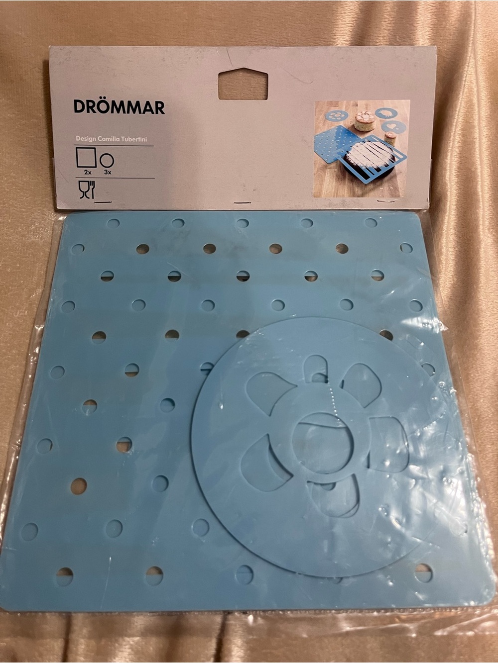 IKEA Baking, cake decorating stencils, set of 5